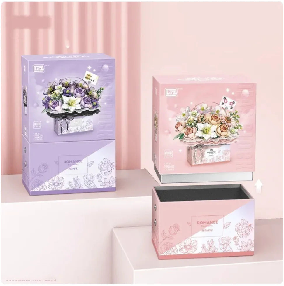 Buquê de flores com Led